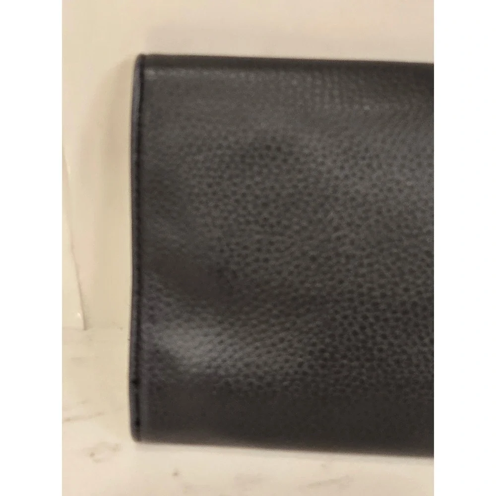 Ted Baker London Black Magnolia Floral Jewelry Roll Travel Organizer Case